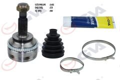 AKS KAFASI DIŞ ÖN CLIO II 98-05 KANGOO 98-08 1.5DCI ABS Lİ 44DİŞ KALIN FREZE 23x30x57.5 145mm-GVA 4414140K-8200535800-8200535798-8200236110