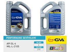 ŞANZIMAN YAĞI 80W API GL-4 3 LT-GVA 9920810-80W