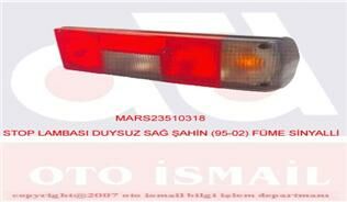 STOP LAMBASI DUYSUZ SAĞ ŞAHİN 95-02 FÜME SİNYALLİ-MARS 510318