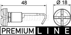 RADYATOR SU TAPASI BMW X5 E53 X5 E70 X6 E71-MAHLE CRX49000P-17117571988