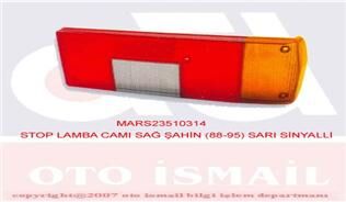 STOP LAMBA CAMI SAĞ ŞAHİN 88-95 SARI SİNYALLİ-MARS 510314