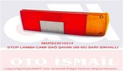 STOP LAMBA CAMI SAĞ ŞAHİN 88-95 SARI SİNYALLİ-MARS 510314