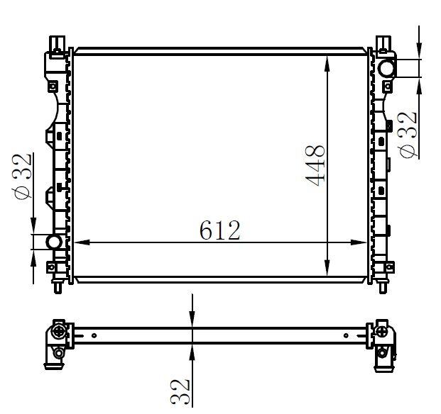 MOTOR SU RADYATORU 18 K4F 204D3 M47D20 FREELANDER I L314 00 06-ORIS-PCC000320-PCC000670-PCC107480