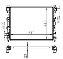MOTOR SU RADYATORU 18 K4F 204D3 M47D20 FREELANDER I L314 00 06-ORIS-PCC000320-PCC000670-PCC107480