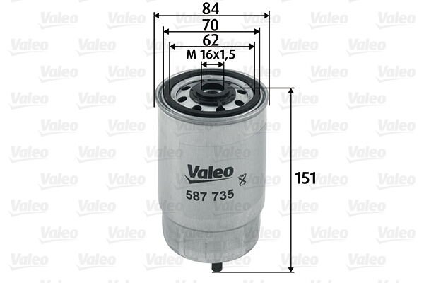 YAKIT FİLİTRESİ ACCENT ERA-GETZ-İ30-SANTE FE-SONATO V-SORENTO 1.5-2.0-2.2-2.5 CRDI-VALEO-319222B900-319222R900