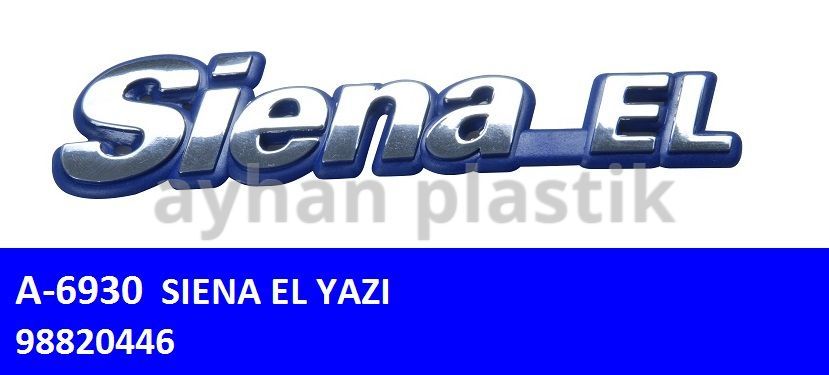 ARKA YAZI SIENA EL-AYHAN A6930-98820446