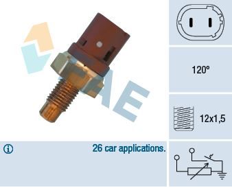 HARARET MÜŞÜRÜ LAGUNA 2.0 95-01 N7Q-VOLVO S40 90-03 2 FİŞLİ-FAE-7700828565