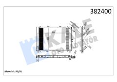RADYATÖR KONDENSER KNG 1.9 DCİ 03 MEK AC AL/AL 595x377x40-KALE-8200732379-8200267994