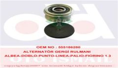 ŞARJ DİNAMO ALTERNATÖR KASNAĞI ASTRA H-CORSA C-D-COMBOC-D-MERIVA-TIGRA-DOBLO-FIORINO-PUNTO-PALIO- 1.0-1.2-1.4-1.3 CDTI-INA 535015110-93192215-77364723-6204229-6204286