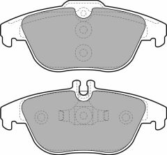 FREN BALATASI ARKA MERCEDES W204 S204 X204 C207 A207-DELPHI LP2029-A0004200205