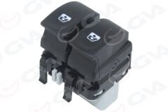 CAM AÇMA ANAHTARI ÖN SOL ÇİFTLİ RENAULT CLIO III 10 FİŞLİ GRİ-GVA 8014859-8200214939