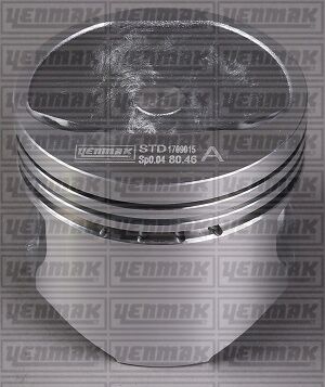 MOTOR PİSTON SEGMAN STD PALIO-SIENA-UNO 1.4-8 VALF 89 80x50-YENMAK-46446940-71711159-7589120-5888233
