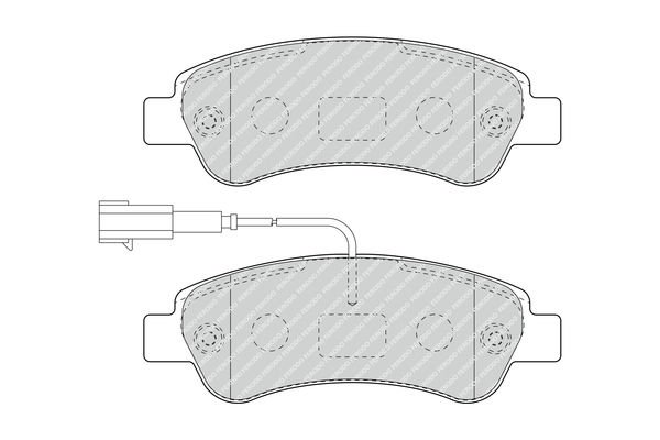 ARKA FREN BALATASI FİŞLİ BEXER-JUMPER-DUCATO 06-FERODO FVR4910-1673603480-1614412180-77366679