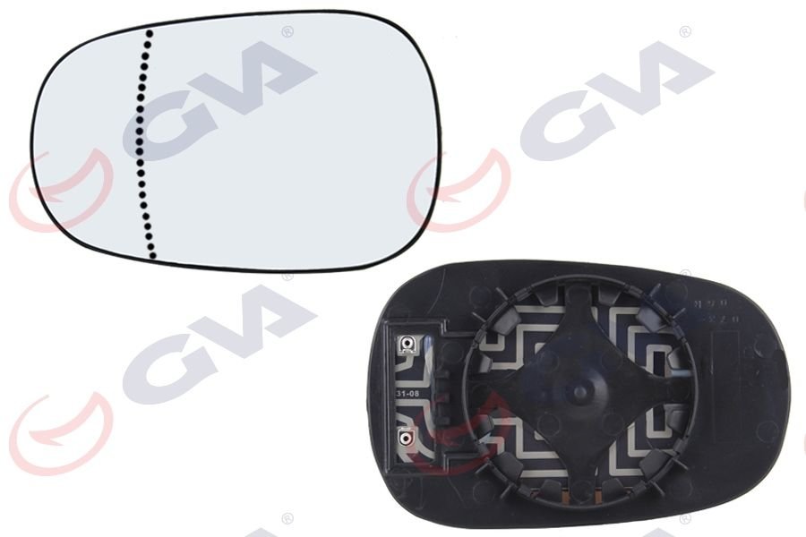 AYNA CAMI SOL CLIO I-II 94-05 -LOGAN 04 MEGANE I 96-03 ISITMALI ASFERİK VM-6800GHL-GVA 1114001-7701040426