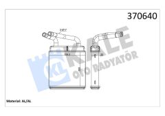 KALORİFER RDAYATÖRÜ BRAZİNG L300 151x156x32-KALE 370640-MB360948