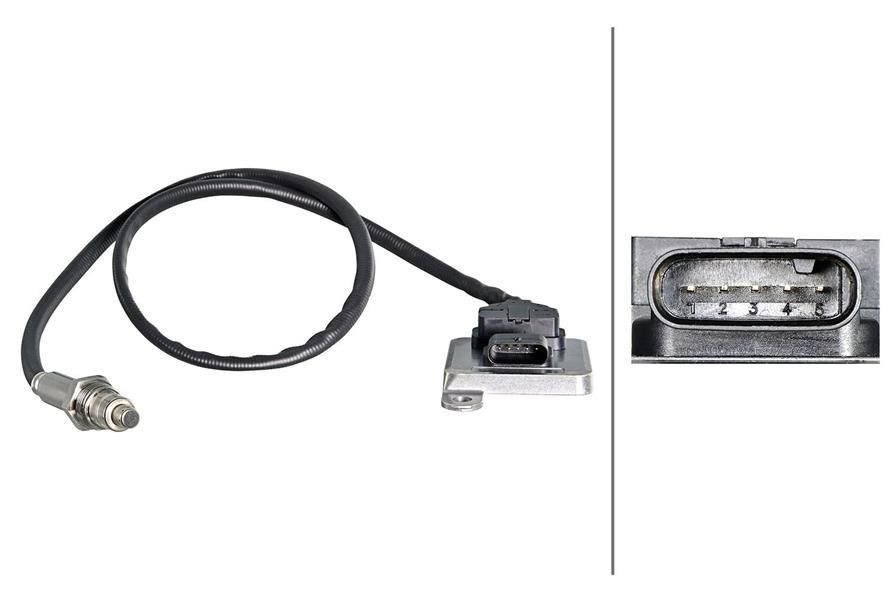NOX SENSORU MERCEDES W205 S205 C218 X218 W212 S212 W463 W164 X164 W166 X166 W221 W222 W447 B906-HELLA-A0009053603