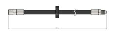 ON FREN HORTUMU SAG/SOL VOLVO V90 95 04 S90 95 04-CAVO C901059A-30714432-9157386