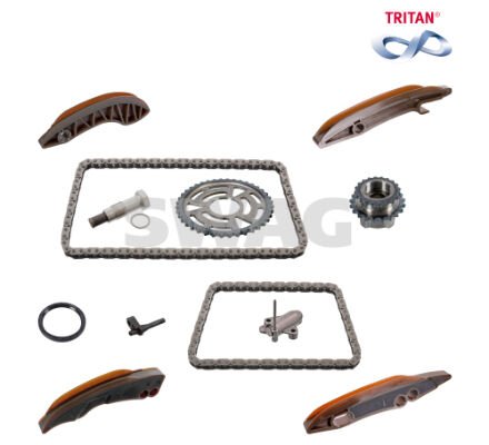 EKSANTRIK ZINCIR SETI ALT UST BMW B47 N47 F10 F20 F30 G30 F40 F44 F45 F46 F32 F33 F34 F36 F48 F39 F25 F26 FEBI 174020-SWAG 33102022-11318570649S5-11318570649S5