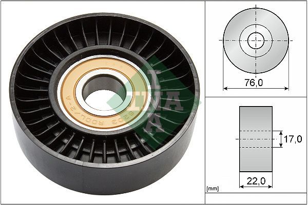 KAYIS GERGI RULMANI MERCEDES W168 W169 W245 W414-INA-A1662020619