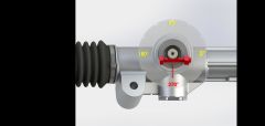 DİREKSİYON KUTUSU ELEKTIRIKLI EPS ROT BAŞ LI FIAT EGEA 15 PİNYON 110mm TUR 2.46 103-SISMAK 214512T-52014014