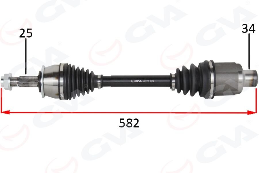 KOMPLE AKS ÖN SAĞ OPEL MOKKA 1.4 A-T-1.6 CDTI A-T/M-T 12- -CHEVROLET TRAX 1.4 A-T 12-14-GVA 4491220-5374096-5374156-94522003