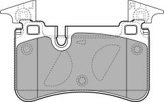 FREN BALATASI ARKA MERCEDES AMG W204 S204 C204 C219 W211 W212 S212 R230-DELPHI LP2151-A0044208520