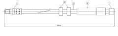 ÖN FREN HORTUMU S70-V70 2.0-2.3 turbo-2.5 TD 95 00-CAVO C800560B-91914002