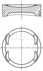 PISTON SEGMAN STD 83.00mm MERCEDES M270.910 W176 W246 C117 X156-MAHLE 001PI00175002-A2700302517