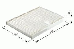 POLEN FILTRESI MERCEDES G-CLASS W461 W463 . AUDI A2 . SEAT CORDOBA IBIZA . SKODA FABIA . VW POLO-SARDES SC511-A4638300018-6Q0820367