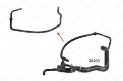 28203 RADYATÖR ÜST HORTUMUNUN -- İNCE UZUN HORTUMU -- VW LT35-VOLT 2.5 N171-IBRAS 28162-2D0122101A