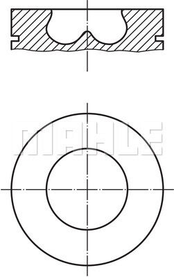 PISTON SEGMAN STD. 84.00mm BMW N47 D20 E82 E87 F10 F20 F22 E90 E92 E93 F30 F34 F33 F32 F36 E60 E83 E84 F25 F15-MAHLE 081PI00113000-11257810755-11258580699
