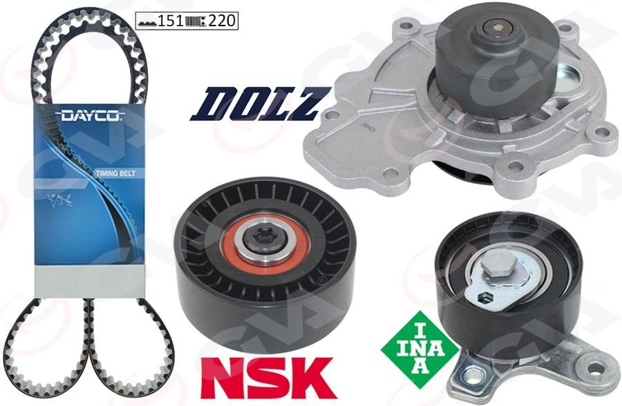 DEVİRDAİMLİ EKSANTRİK GERGİ KİTİ 151x220 ANTARA-CHEVROLET CAPTIVA-CRUZE-LACETTI-NUBIRA 07 2.0 D-CDI-GVA-1629005-95507816-93745178