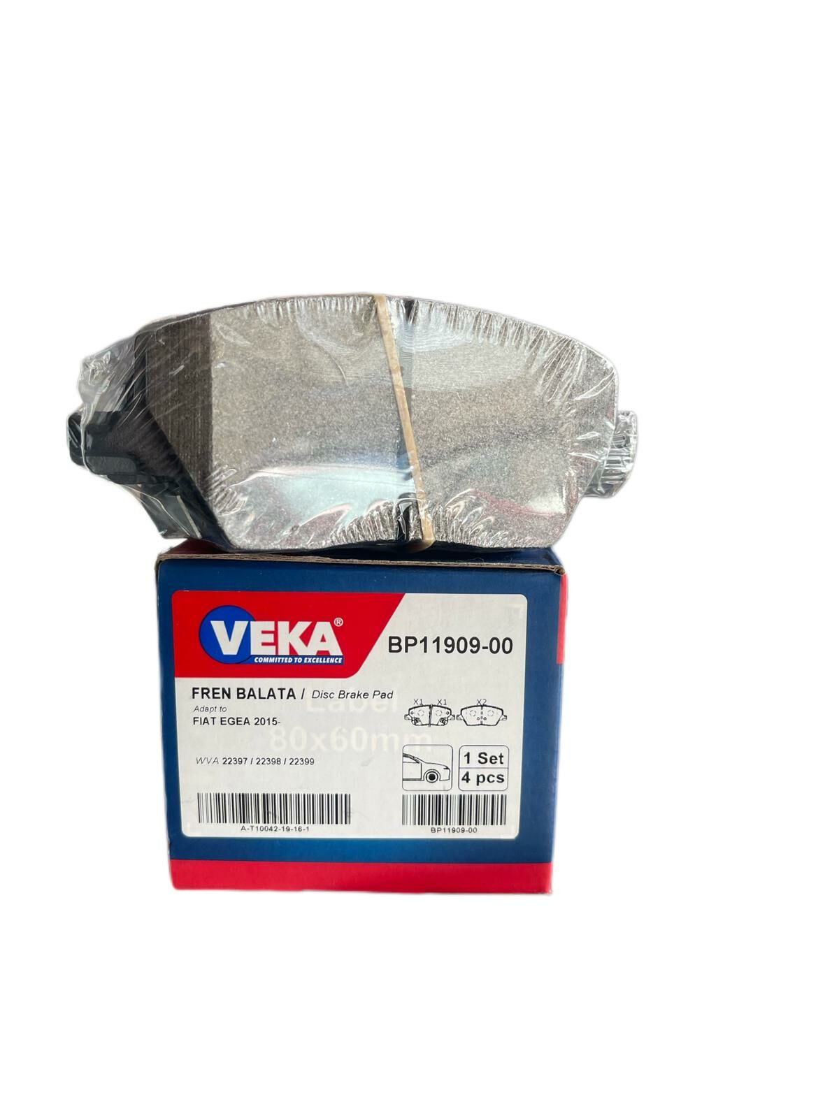 VEKA ÖN FREN BALATA