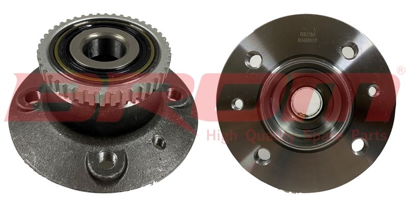 ARKA TEKER PORYASI RULMANLI RENAULT KANGOO 97 ABS Lİ-BROM R60081P-4320200QAC-7701208075
