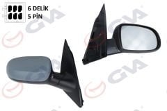 DIŞ DİKİZ AYNASI SAĞ CORSA C 01 ELEKTRİKLİ ISITMALI ASTARLI KONVEKS 5 FİŞ VM-200EHPR-GVA 1090215-1428308-1428857-1426530