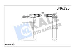 KALORİFER RADYATÖRÜ KNG-KNG EXPRESS 1.4-1.6 16V-1.5 DCI-1.9DTI-1.9DCI 234x158-KALE 346395-7701205538-2711500QAE