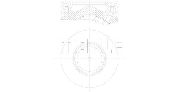 PISTON SEGMAN STD 84.00mm BMW N57 D30 A B C E90 E92 F32 F34 F10 F01 F25 F26 E70 F15 F16 E71-MAHLE 081PI00105000-11257805329