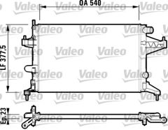 SU RADYATÖR CORSA C-COMBO C 1.7 Y17DT-Y17DTL AC KLİMASIZ MEK 540x375x26-VALEO-1300233-1300332-95513832-9196694