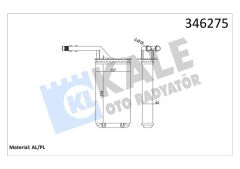 KALORİFER RADYATÖRÜ 106 91-96 SAXO 96-03 AX 91-96 234x138-KALE 346275-6448.72-6448.75-96090004