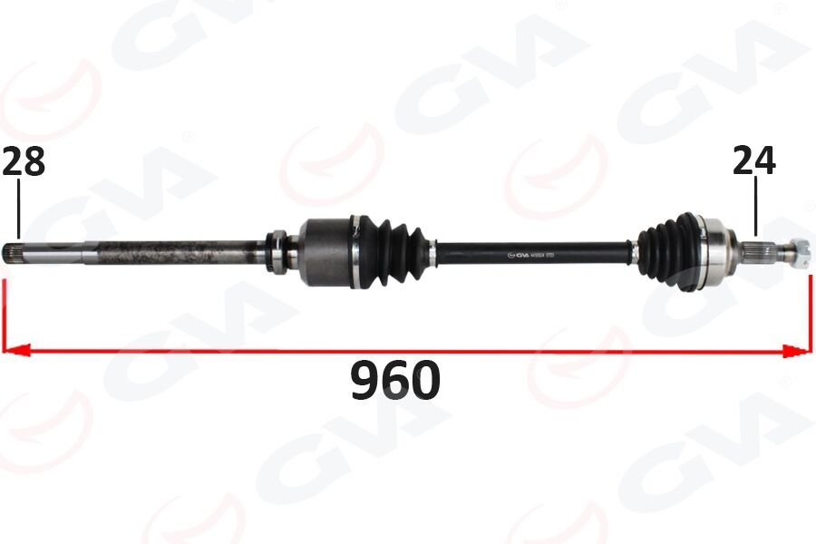 KOMPLE AKS SAG ON C5 III 08-15 JUMPY II 06- 407 04- EXPERT 07- 1.6HDI-SCUDO 1.6 MJT 07--GVA 4450824-1497192088