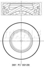 PISTON SEGMAN 84.50mm BMW N47 D16 F20 MINI R55 R56 R57 R60 R61-MAHLE 081PI00129000-11257812567