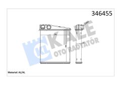 KALORİFER RADYATÖRÜ BRAZİNG CADDY III-GOLF V-VI-JETTA III-OCTAVIA-TOURAN-ALTEA-LEON-A3-Q3-TOLEDO-KALE 346455-1K0819031-1K0819031A-1K0819031B
