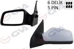 DIŞ DİKİZ AYNASI SOL ASTRA G 98 ELEKTRİKLİ ISITMALI ASTARLI ASFERİK 5 FİŞ VM-168EHPAL-GVA 1090116-6428080