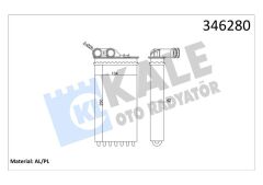 KALORİFER RADYATÖRÜ C4 04 P307 04 AC KLİMASIZ 247x134x42-KALE 346280-6448.N5