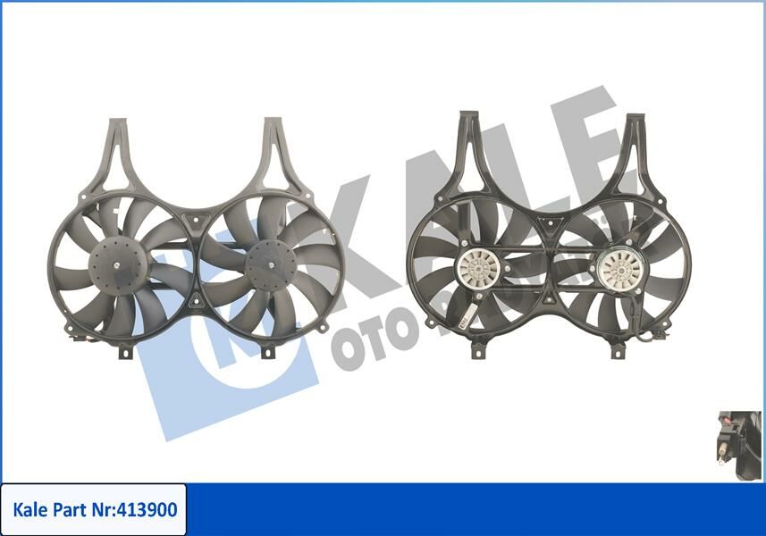 RADYATOR FANI MERCEDES E-CLASS W210 S210-KALE-A0015001693