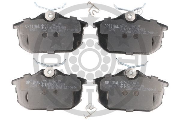 ARKA BALATA CARISMA 95-06 COLT 1.3-1.5 04-12 VOLVO S40 1.6-1.8-2.0-2.0T V40 95-04-OPTIMAL BP-10093SD-M850978-30638455-WVA21861