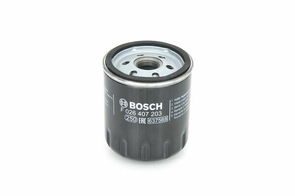YAĞ FİLTRESİ FIESTA 1.2-1.4 01 CMAX 1.6 03-07 -FOCUS 1.4-1.6-FUSION 1.2-1.4-1.6-MONDEO 0986TF0071-BOSCH F026407203-1007705-1007706-1070521-1455760