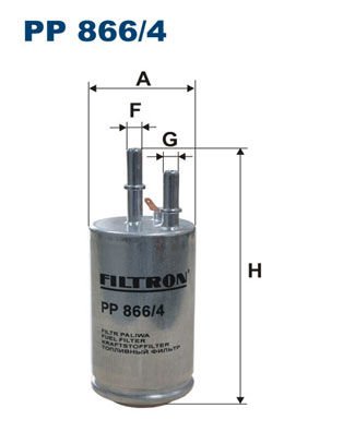 YAKIT FILTRESI VOLVO S60 II 10 S80 II 10 V60 I 10 V70 III 10 XC60 10 XC7 II 10 T5-T6 2.0 3.2-FILTRON PP866.4-30792046-31261044-31274940