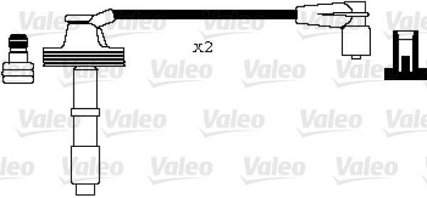 BUJİ KABLOSU VOLVO S40 1.6 1.8 1.9T4 2.0 2.T4 1995-2004 V40 1995-2004-VALEO-1275603