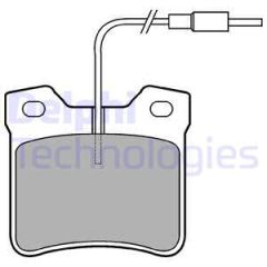 FREN BALATASI ARKA MERCEDES W638 B901 B902 . PEUGEOT 406 605-DELPHI LP667-A0034200020-4251.93